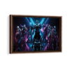 fortnite season x framed canvas walnut brown