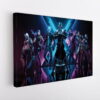 fortnite season x stretched canvas
