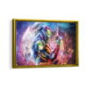 iron man infinity stones framed canvas gold frame