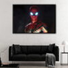 iron spider suit floating frame canvas