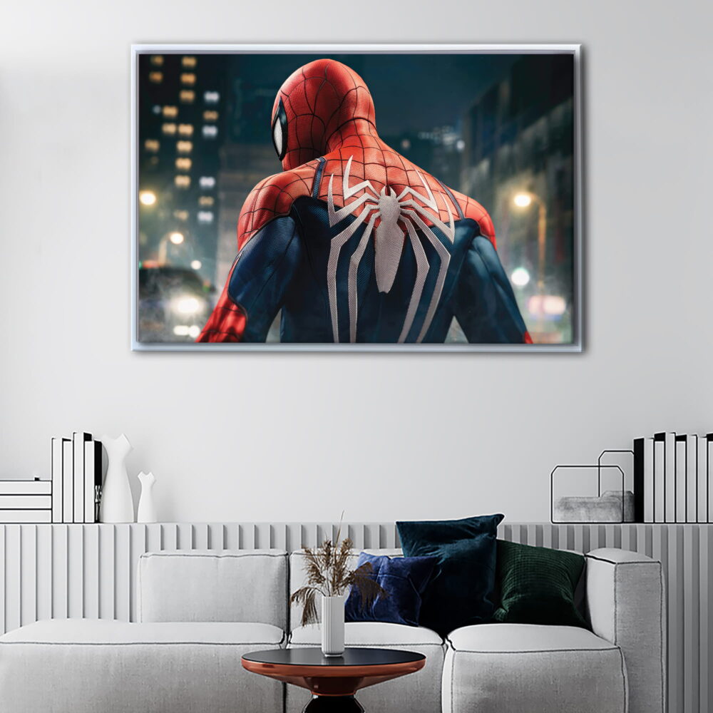mortal kombat dragon floating frame canvas