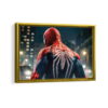 mortal kombat dragon framed canvas gold frame