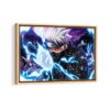 naruto storm framed canvas natural beige