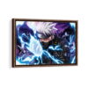 naruto storm framed canvas walnut brown