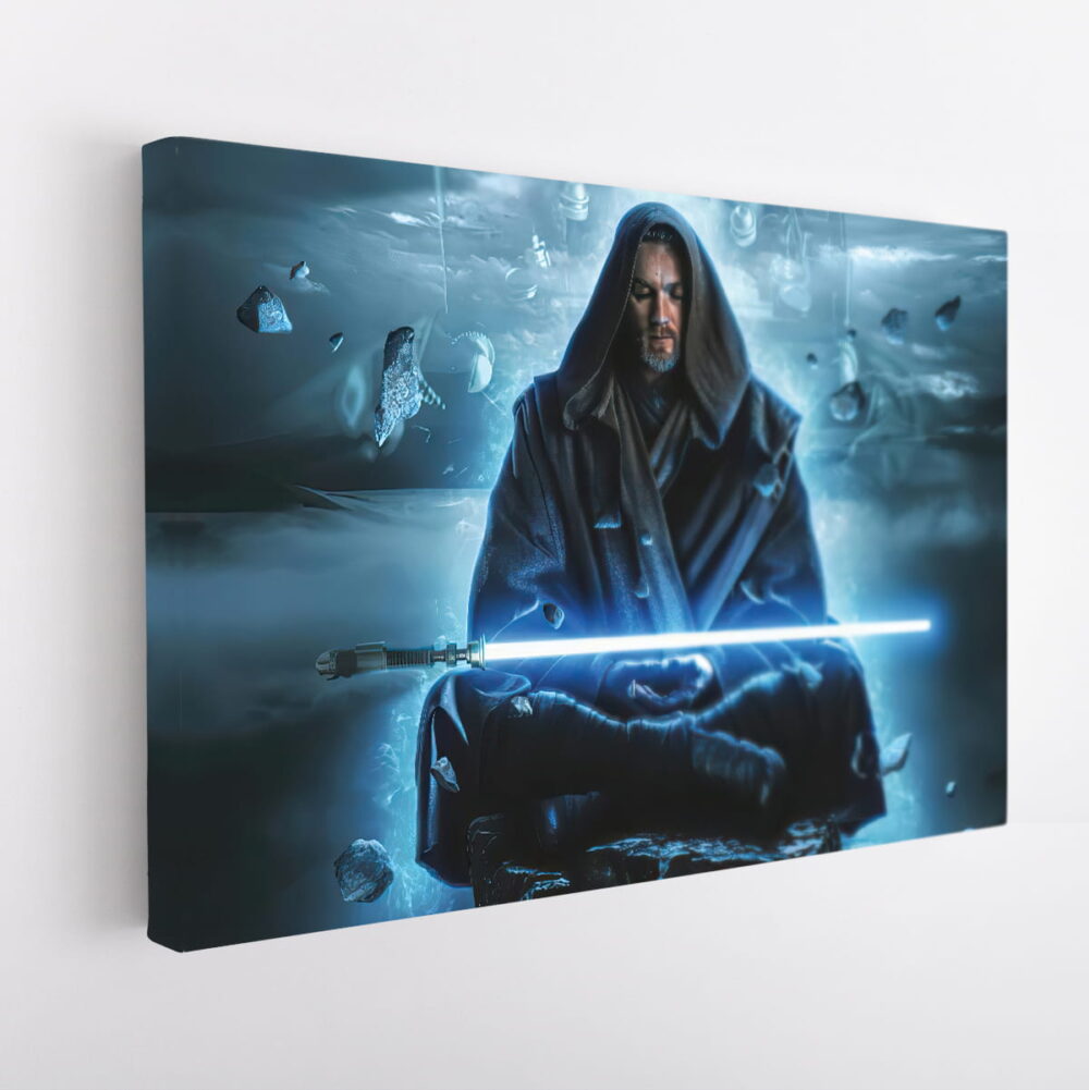 obi wan kenobi stretched canvas