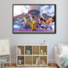 pokemon unite floating frame canvas