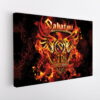 sabaton coat of arms stretched canvas
