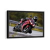 yamaha yzf-r1 framed canvas black frame