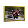 yamaha yzf-r1 framed canvas gold frame
