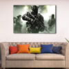 1 panel call of duty canvas art