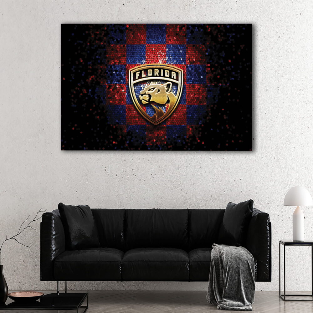 1 panel florida panthers canvas art