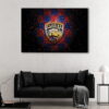 1 panel florida panthers canvas art