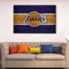 1 panel los angeles lakers canvas art
