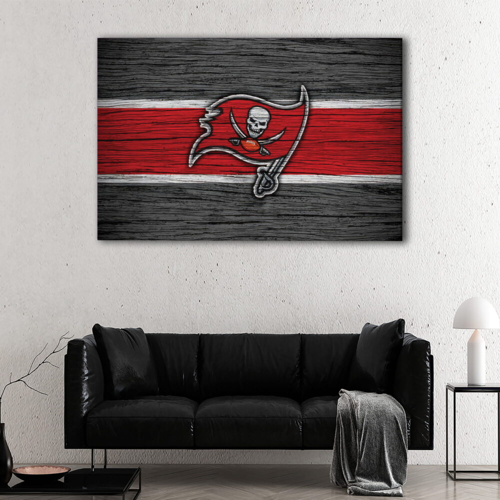 1 panel tampa bay buccaneers logo canvas art