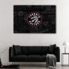 1 panel toronto raptors canvas art