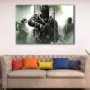 3 panels call of duty canvas art