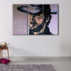 3 panels the man with no name canvas art