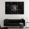 3 panels toronto raptors canvas art