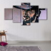 5 panels the man with no name canvas art