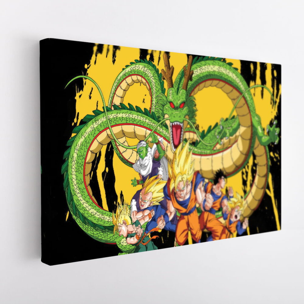dragon ball z stretched canvas