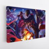 miles morales Into the spider verse stretched canvas