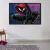 miles morales vibe floating frame canvas