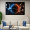 mortal kombat x floating frame canvas
