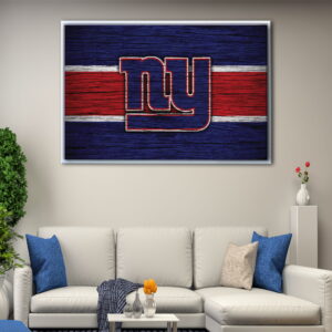 new york giants floating frame canvas