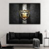oakland raiders floating frame canvas