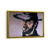 the man with no name framed canvas gold frame