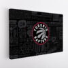 toronto raptors stretched canvas