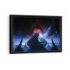 warmind framed canvas black frame