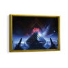 warmind framed canvas gold frame