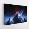 warmind stretched canvas